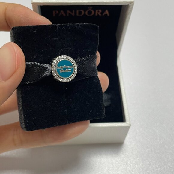 Pandora Inside Passage Alaska Beach Heart Charm Bead - Picture 2 of 5